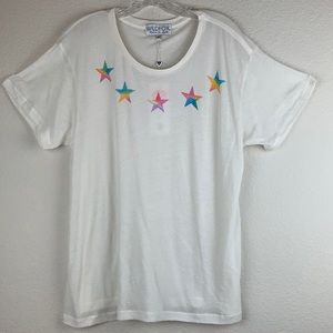 NWT WILDFOX Starry‎ Eyed Manchester Tee